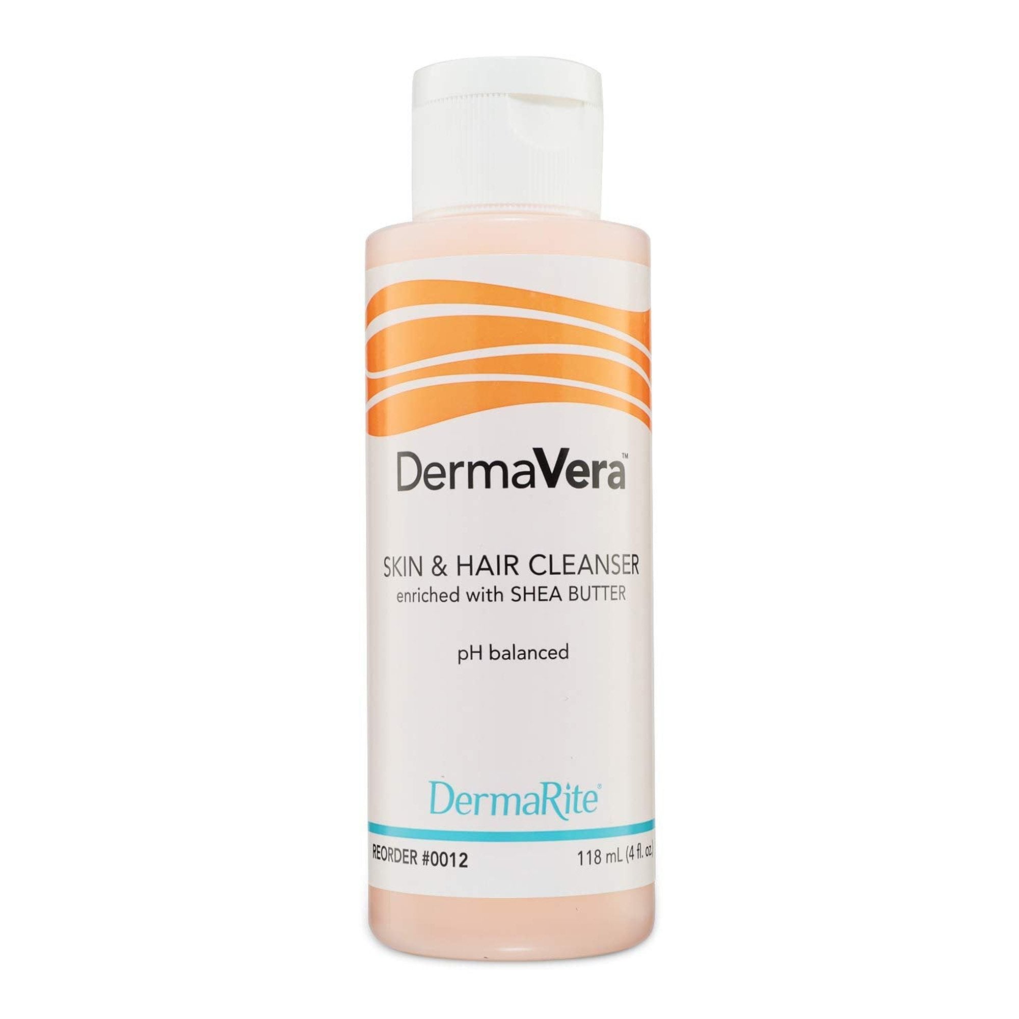 DermaRite Industries - Shampoo and Body Wash DermaVera® 4 oz. Flip Top Bottle Scented [96/CS]