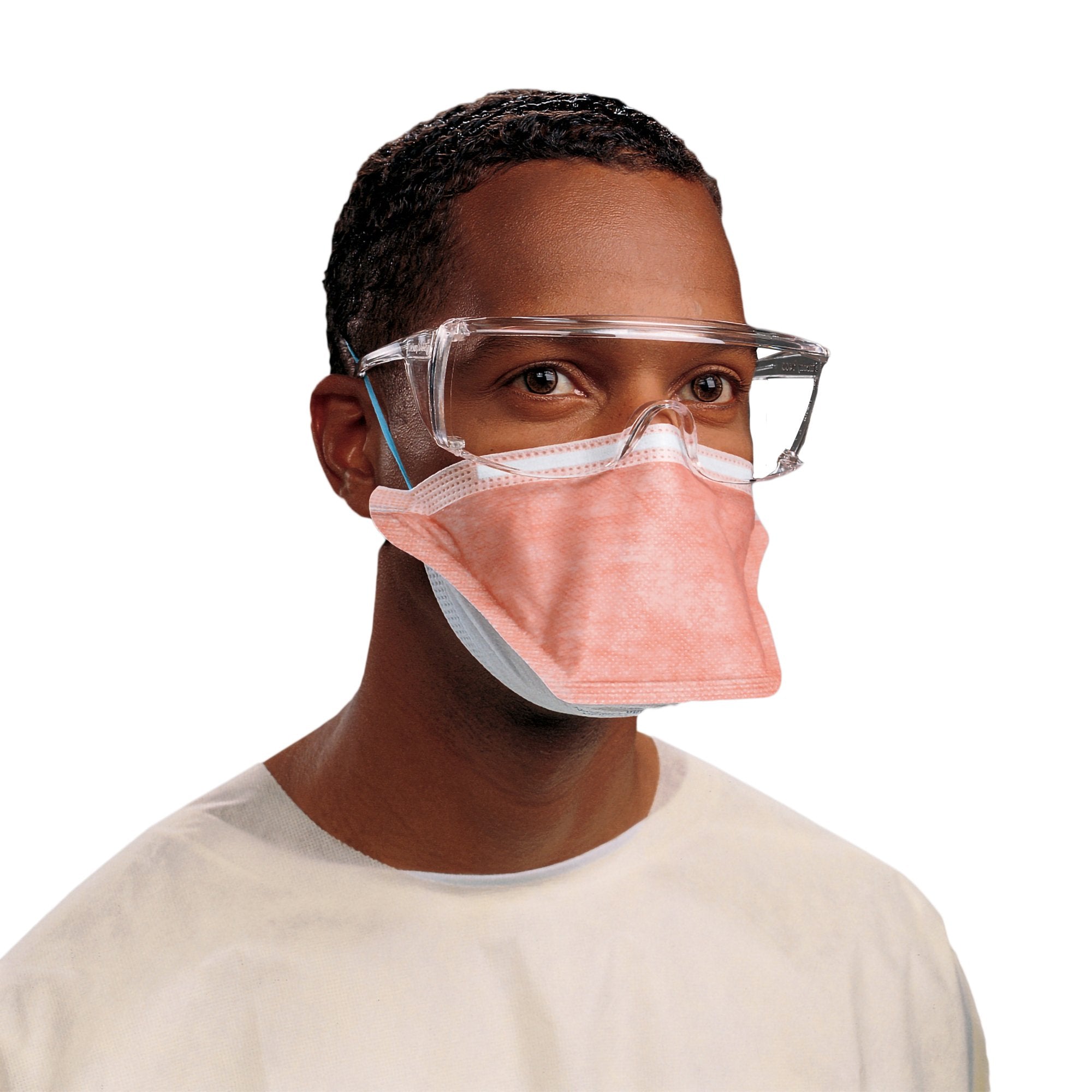 O&M Halyard Inc - Particulate Respirator / Surgical Mask FluidShield Medical N95 Not Rated Elastic Strap One Size Fits Most [210/CS]