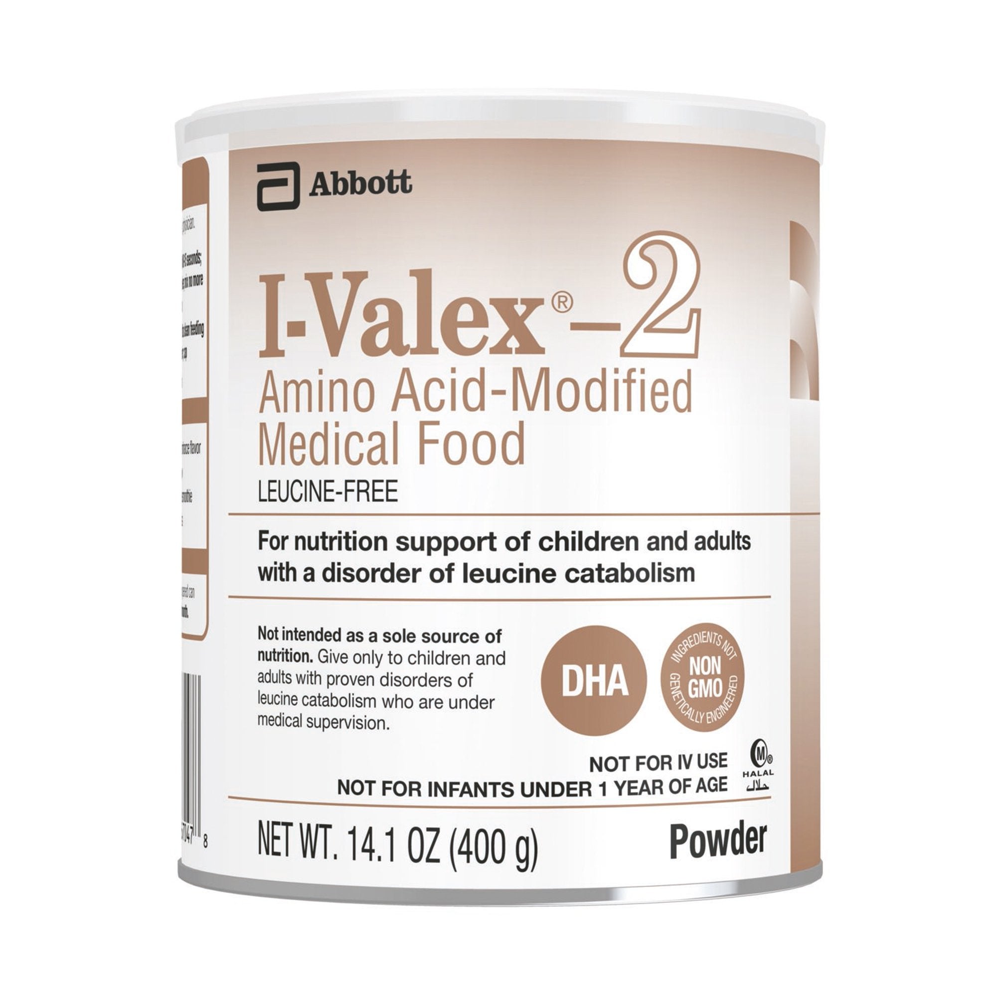 Abbott Nutrition - Oral Supplement I-Valex®-2 Unflavored Powder 14.1 oz. Can [6/CS]