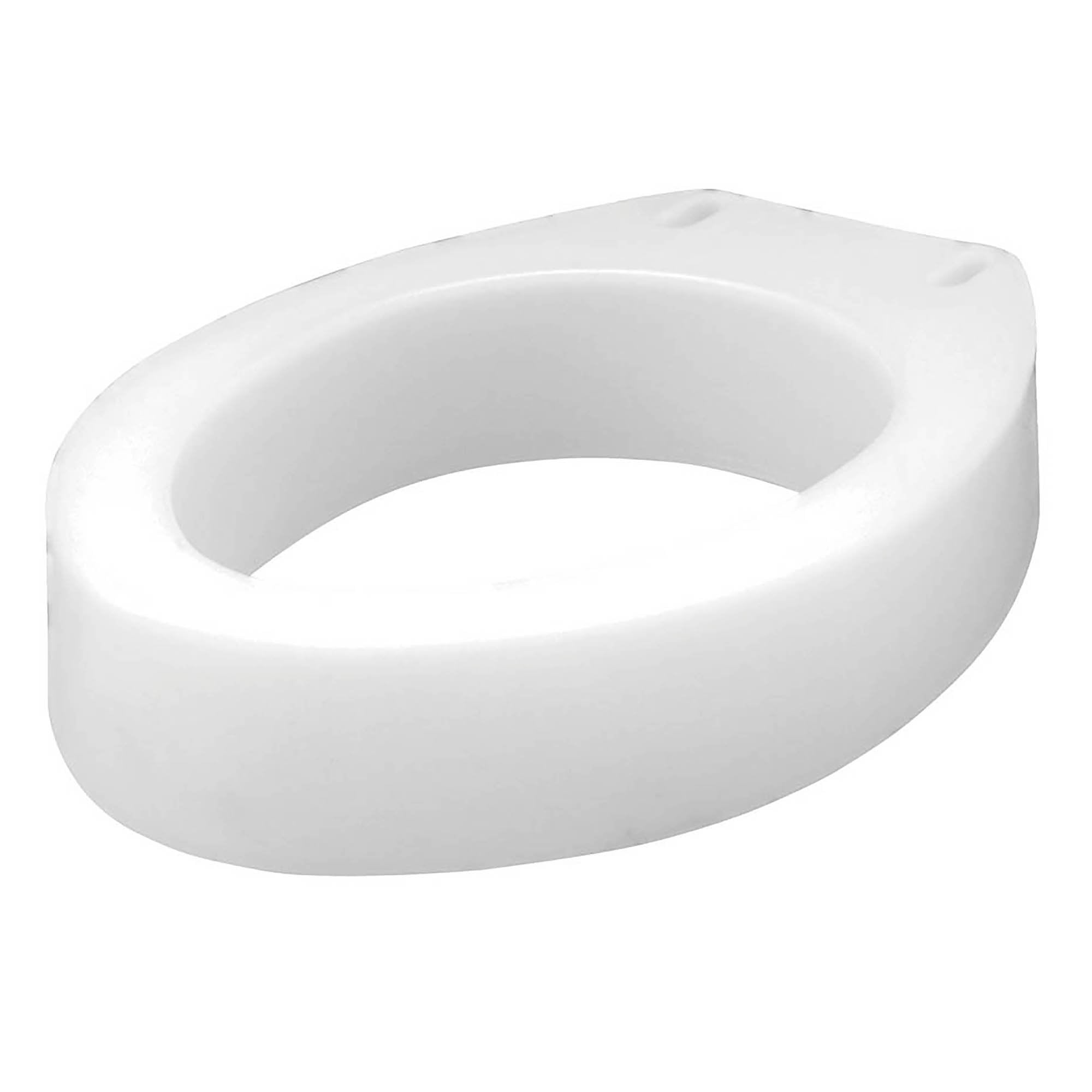 Apex-Carex Healthcare - Elongated Raised Toilet Seat Carex® 3-1/2 Inch Height White 300 lbs. Weight Capacity [4/CS] (443718_CS)