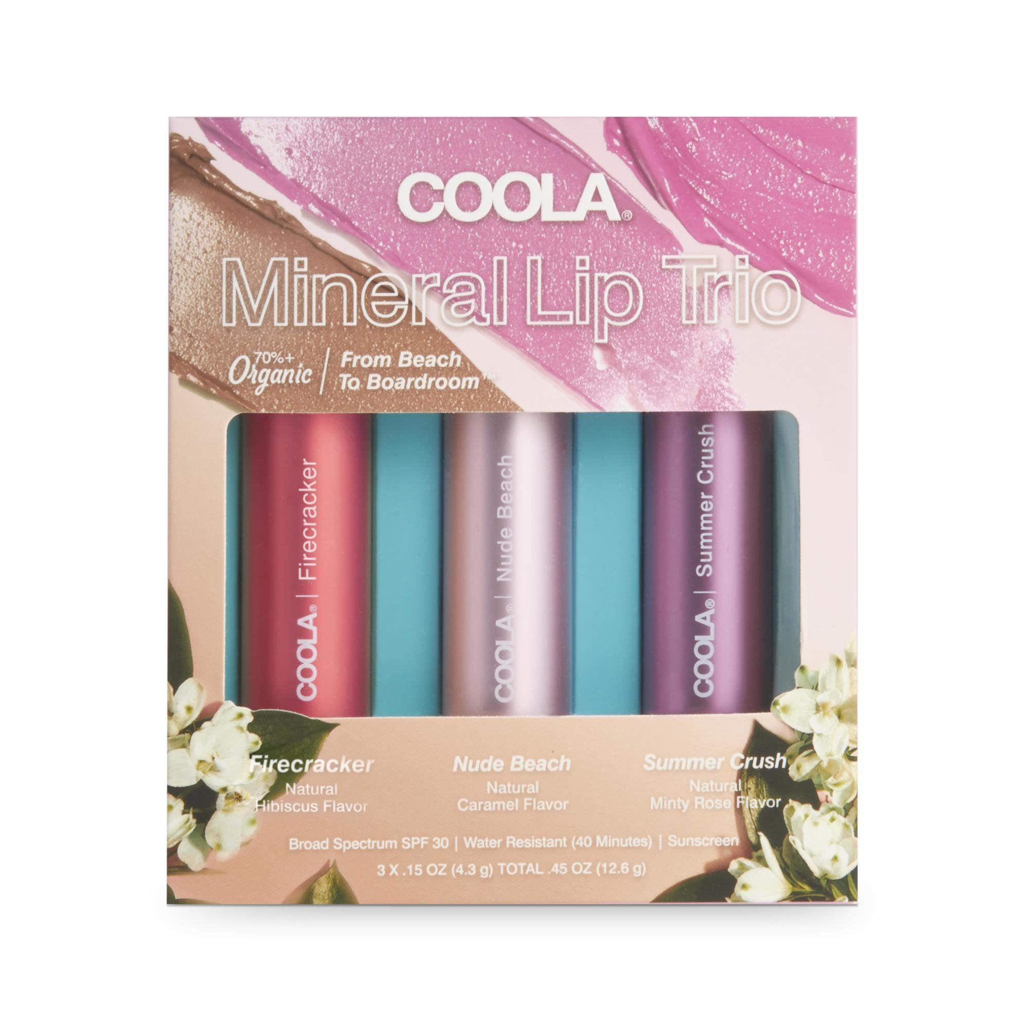 COOLA LLC - Tinted Lip Balm with Sunscreen Assortment Mineral Liplux® 0.15 oz. Tube [24/CS]