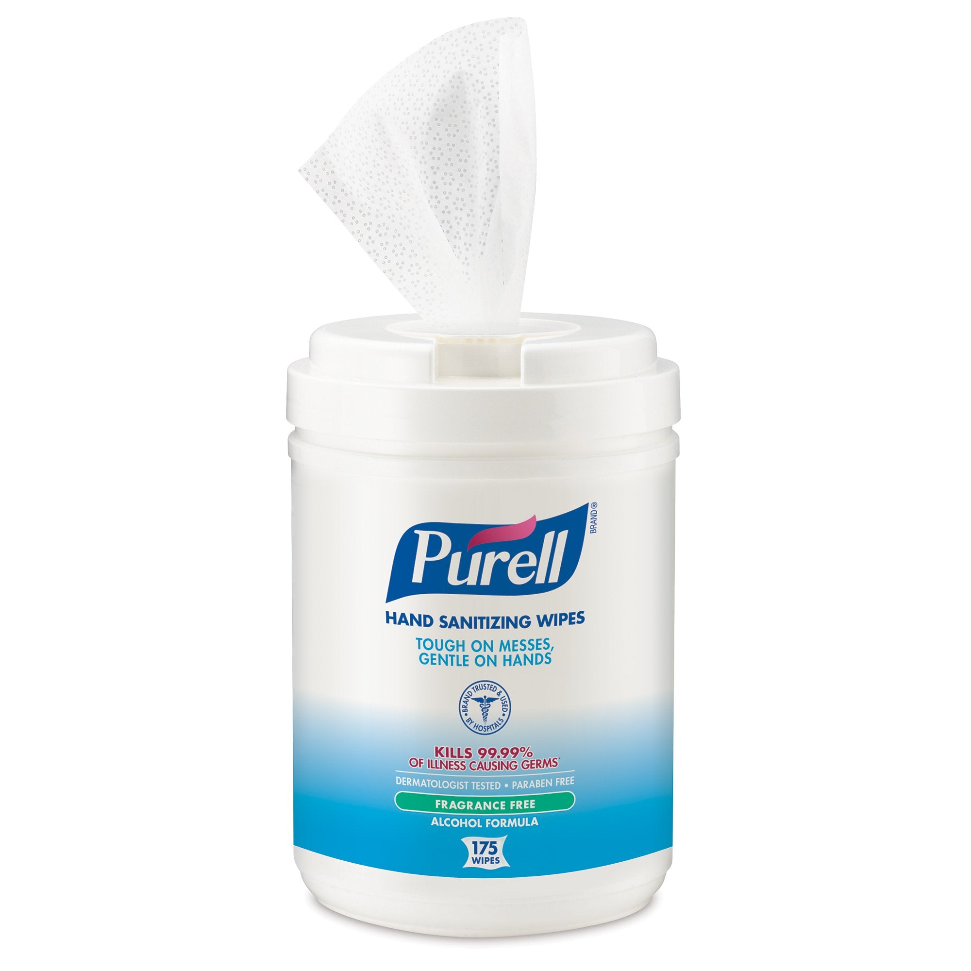 GOJO - Hand Sanitizing Wipe Purell® 175 Count Ethyl Alcohol Wipe Canister [6/CS]