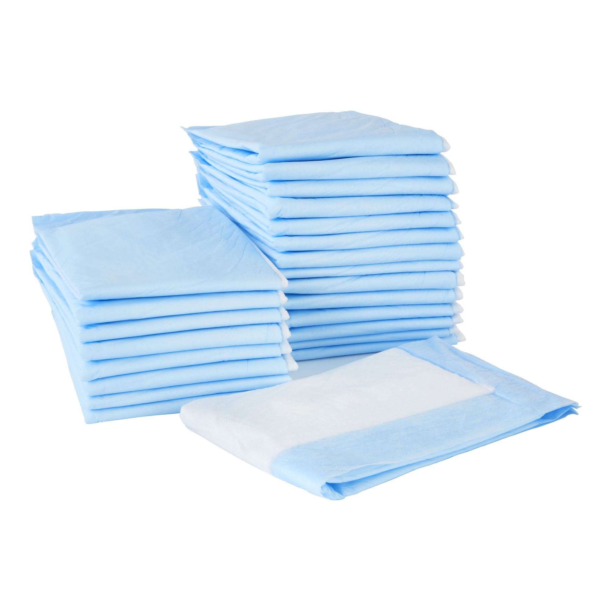 McKesson Brand - Disposable Underpad McKesson Classic 17 X 24 Inch Fluff / Polymer Light Absorbency [300/CS]