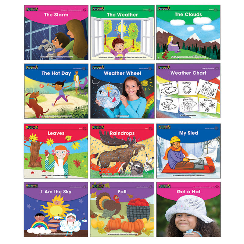 NEWMARK LEARNING - Early Rising Readers Weather Theme Set