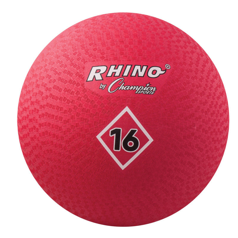 CHAMPION SPORTS - Playground Ball, 16", Red