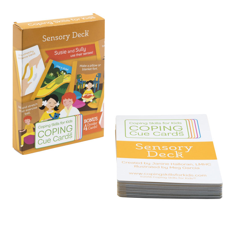 COPING SKILLS FOR KIDS - Coping Cue Cards™ Sensory Deck™