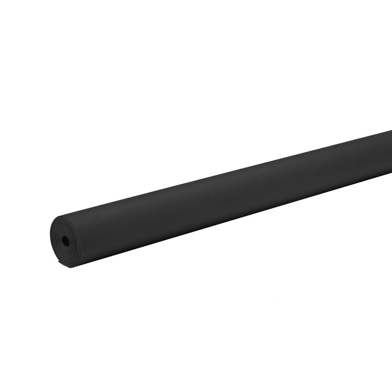 Colored Kraft Duo-Finish Paper, 48" x 200', Black, 1 Roll