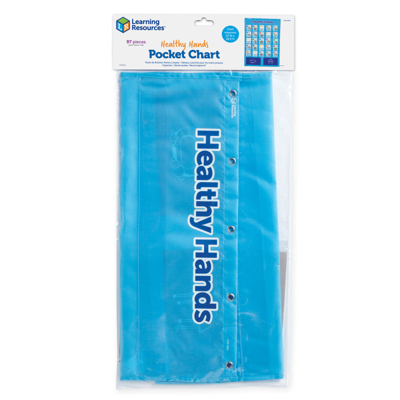 LEARNING RESOURCES - Healthy Hands Pocket Chart