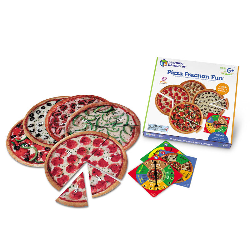 LEARNING RESOURCES - Pizza Fraction Fun™ Game