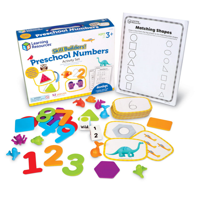 LEARNING RESOURCES - Skill Builders! Preschool Numbers
