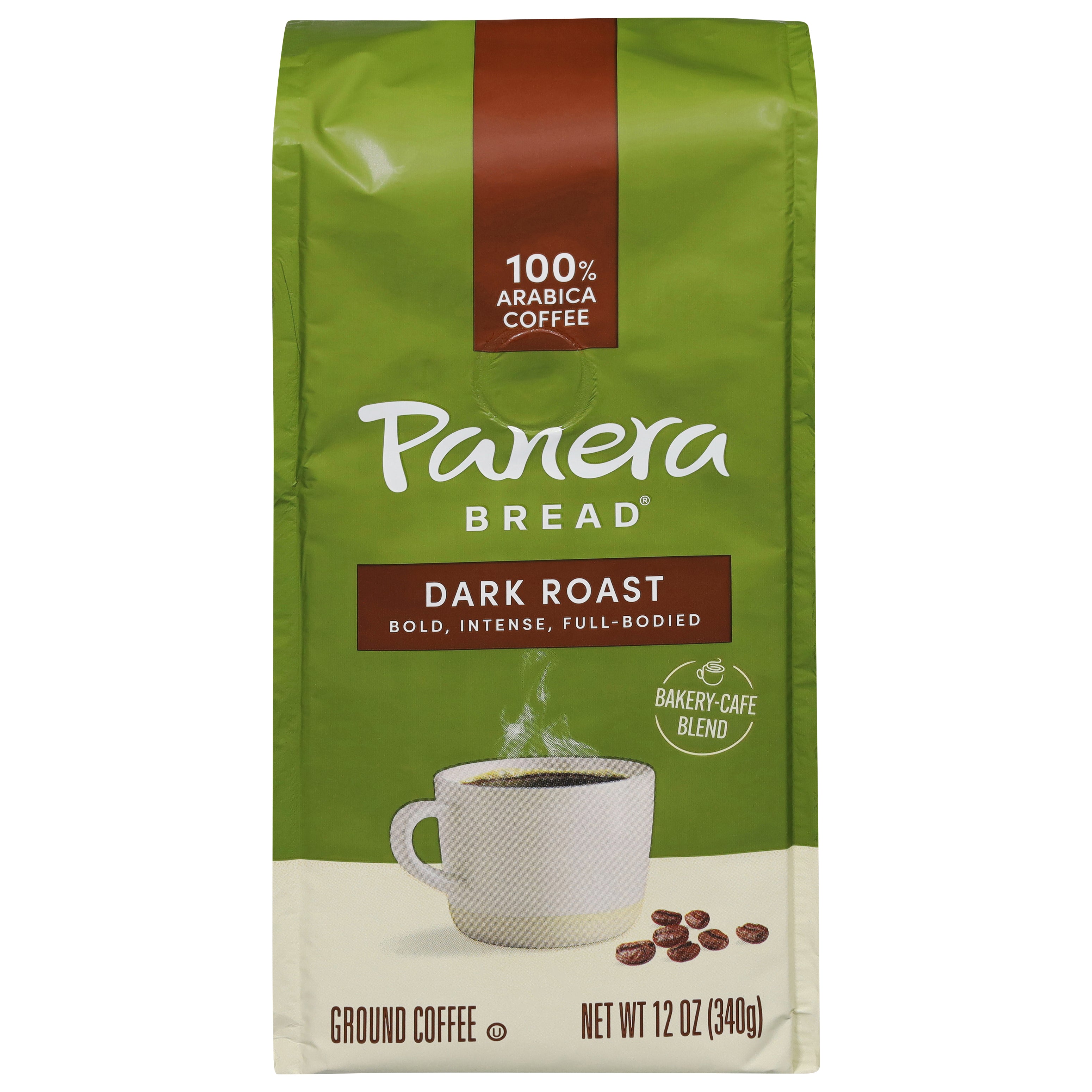Panera Bread Coffee Dark Roast Ground - Case of 6 - 12 oz