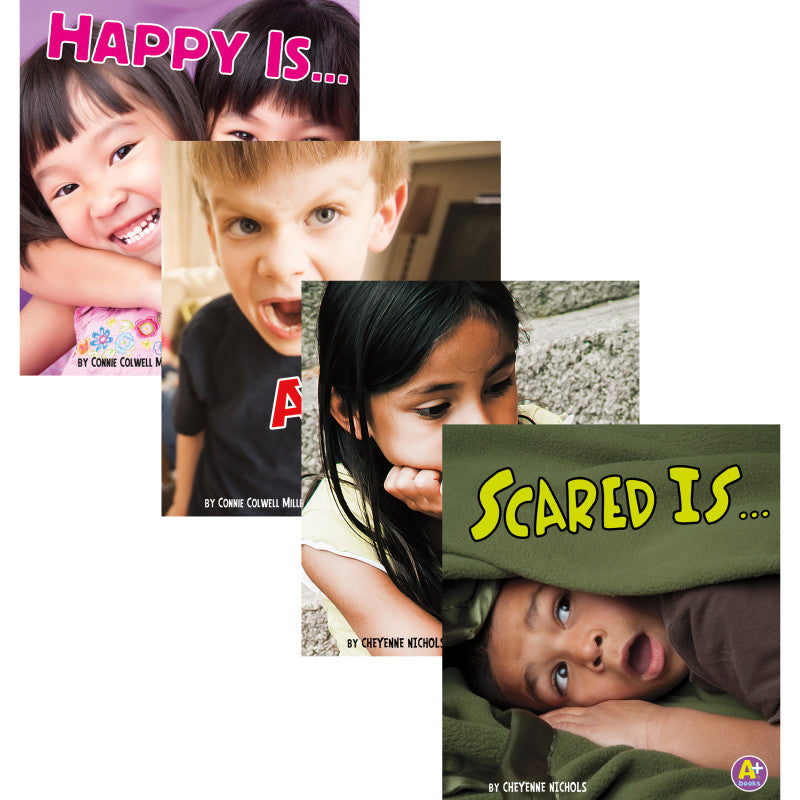 A+ BOOKS - Know Your Emotion Book Set, Set of 4