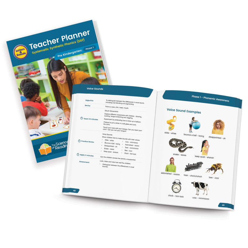 THE SCIENCE OF READING - Teacher Planner, Pre K