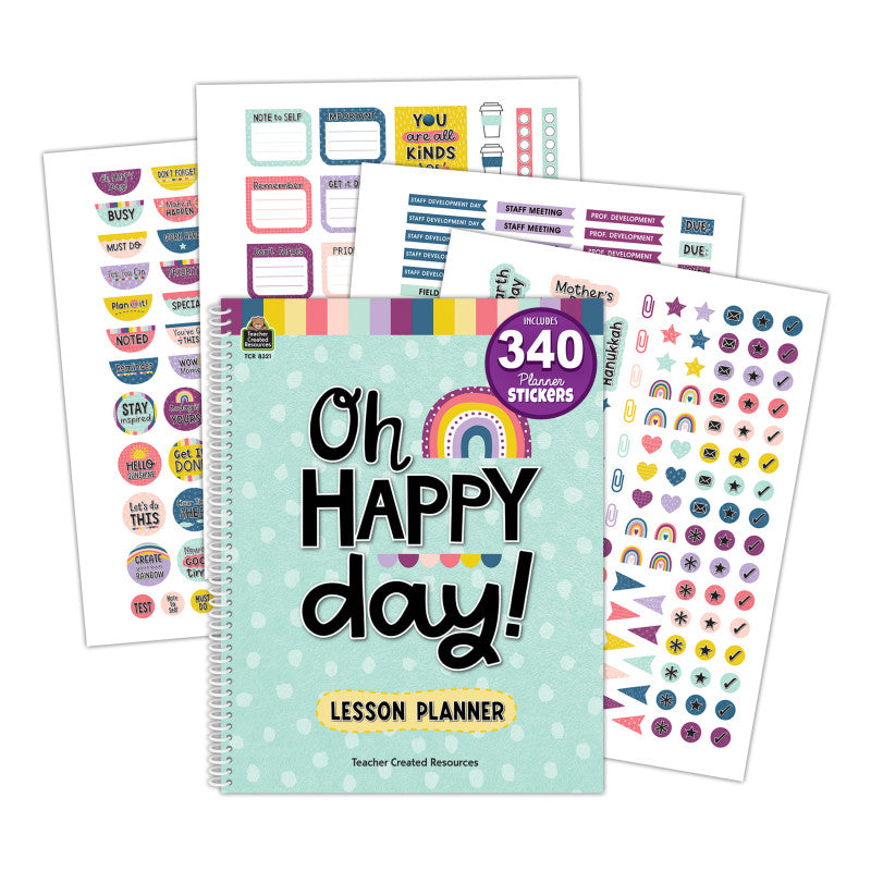 TEACHER CREATED RESOURCES - Oh Happy Day Lesson Planner