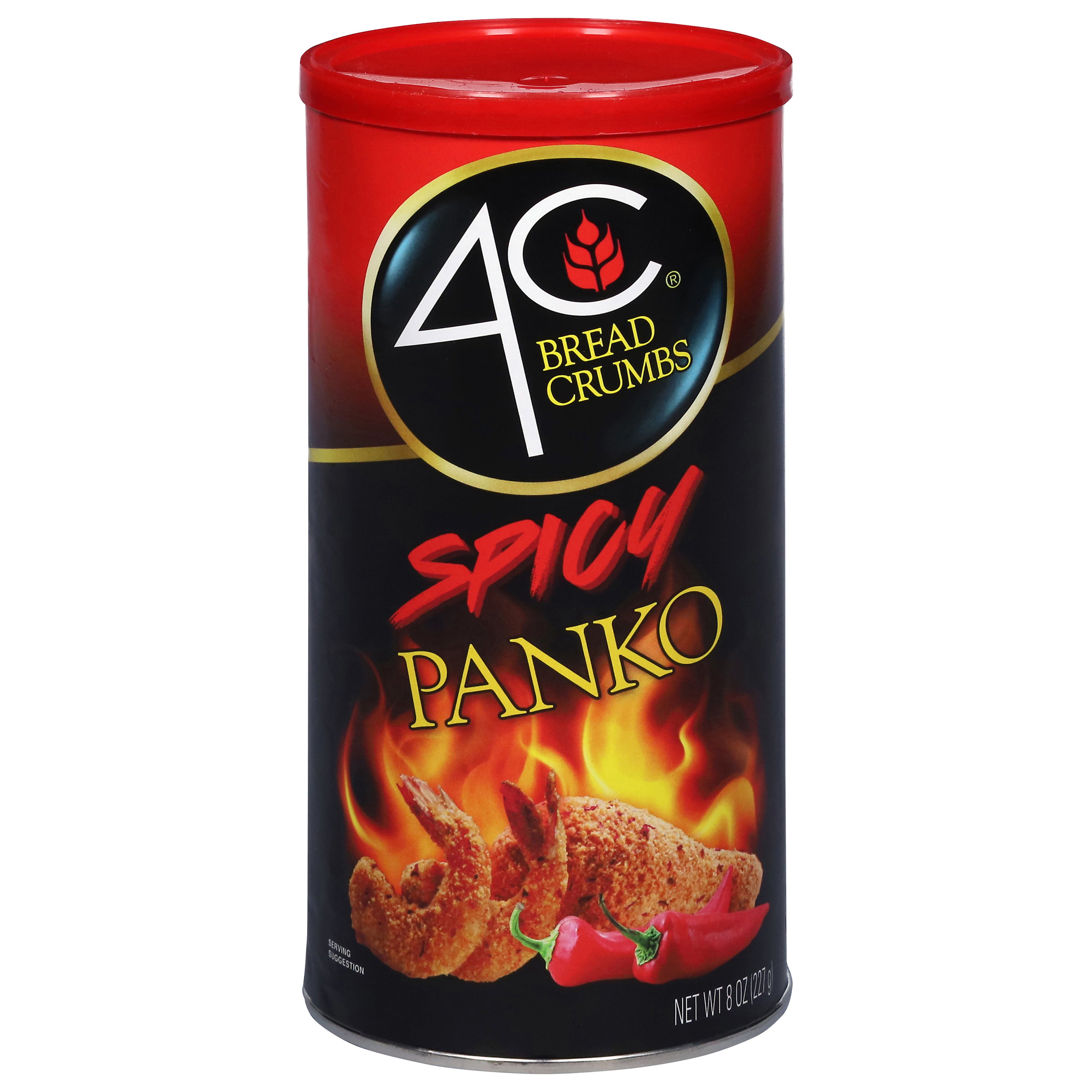 4C Panko Spicy Bread Crumbs 8 oz - Case of 6