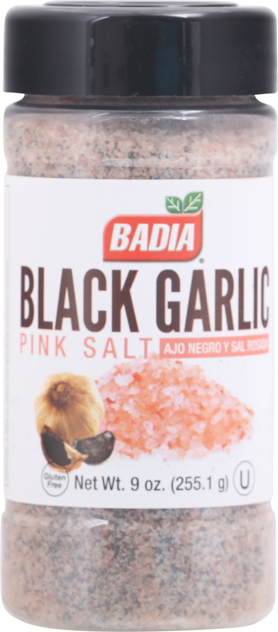 Badia Black Garlic Pink Salt 9 oz - Case of 6
