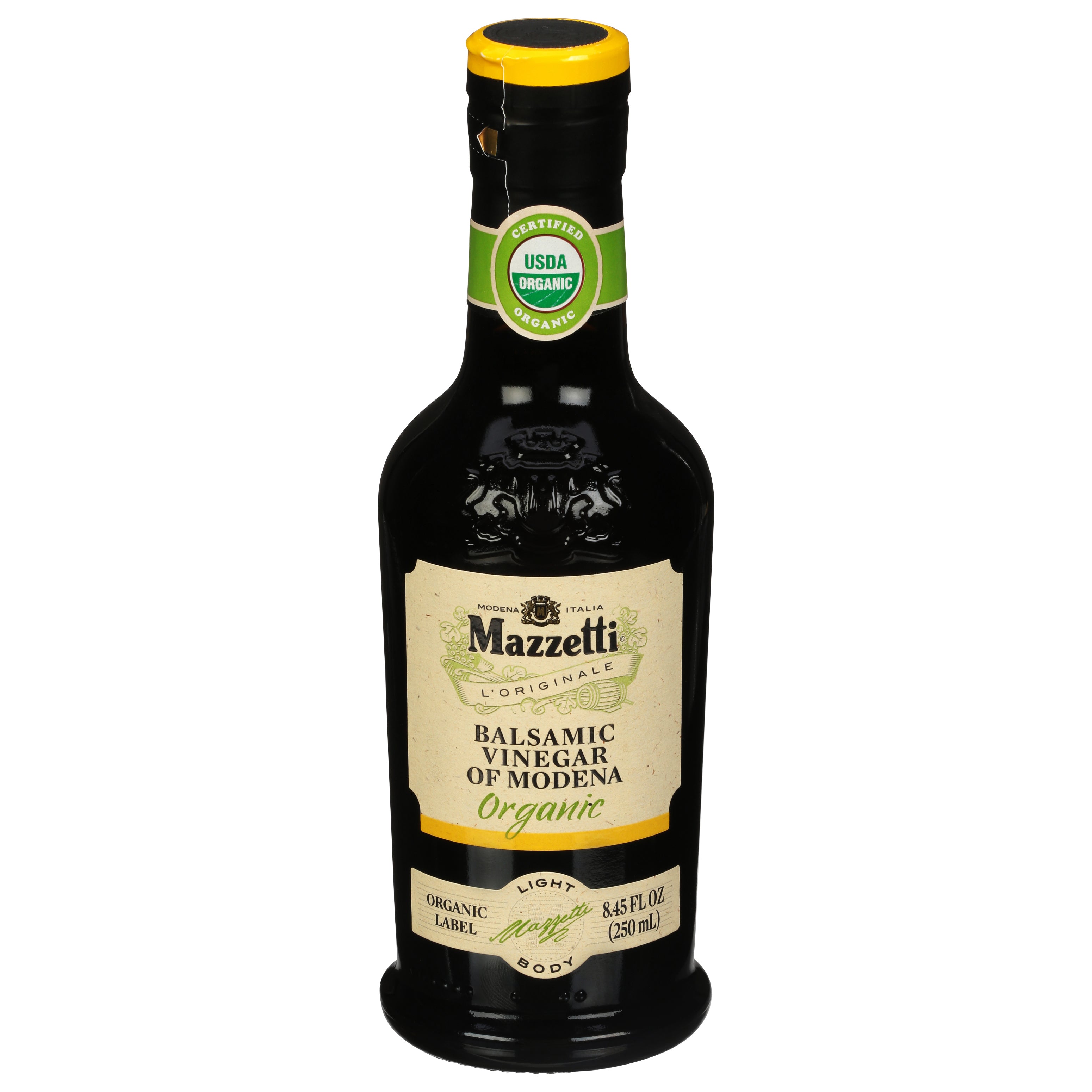 Mazzetti l'Originale  Organic Light Body Balsamic Vinegar 1 8.45 fl oz - Case of 6