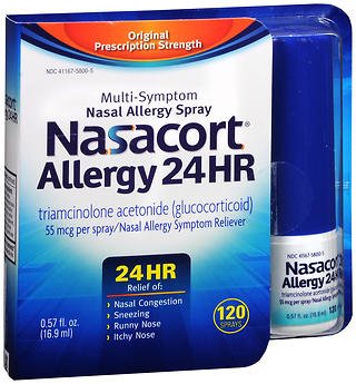 Chattem - Allergy Relief Nasacort® 55 mcg Strength Nasal Spray 0.57 oz. [1/EA]