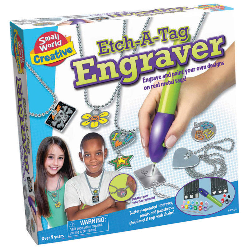 SMALL WORLD TOYS - Etch-a-Tag Engraver