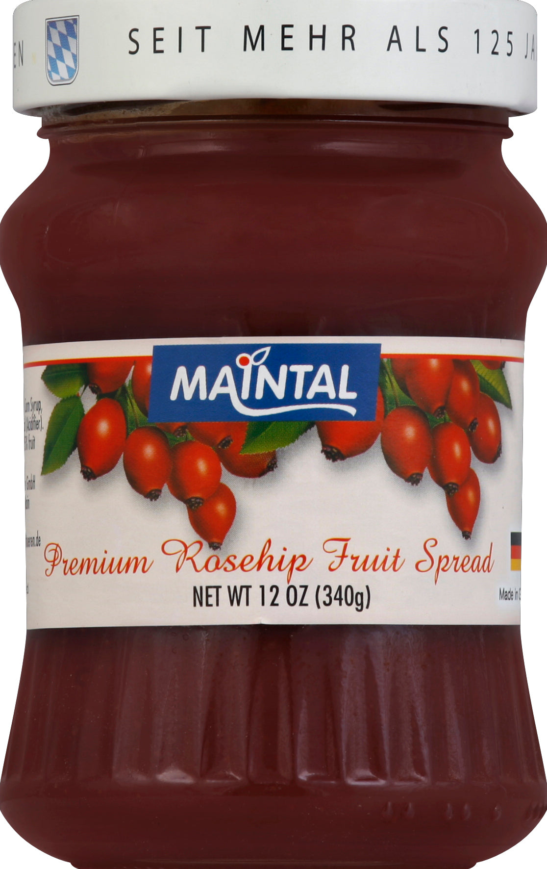 Maintal Premium Rosehip Fruit Spread - Case of 10 - 12 Oz