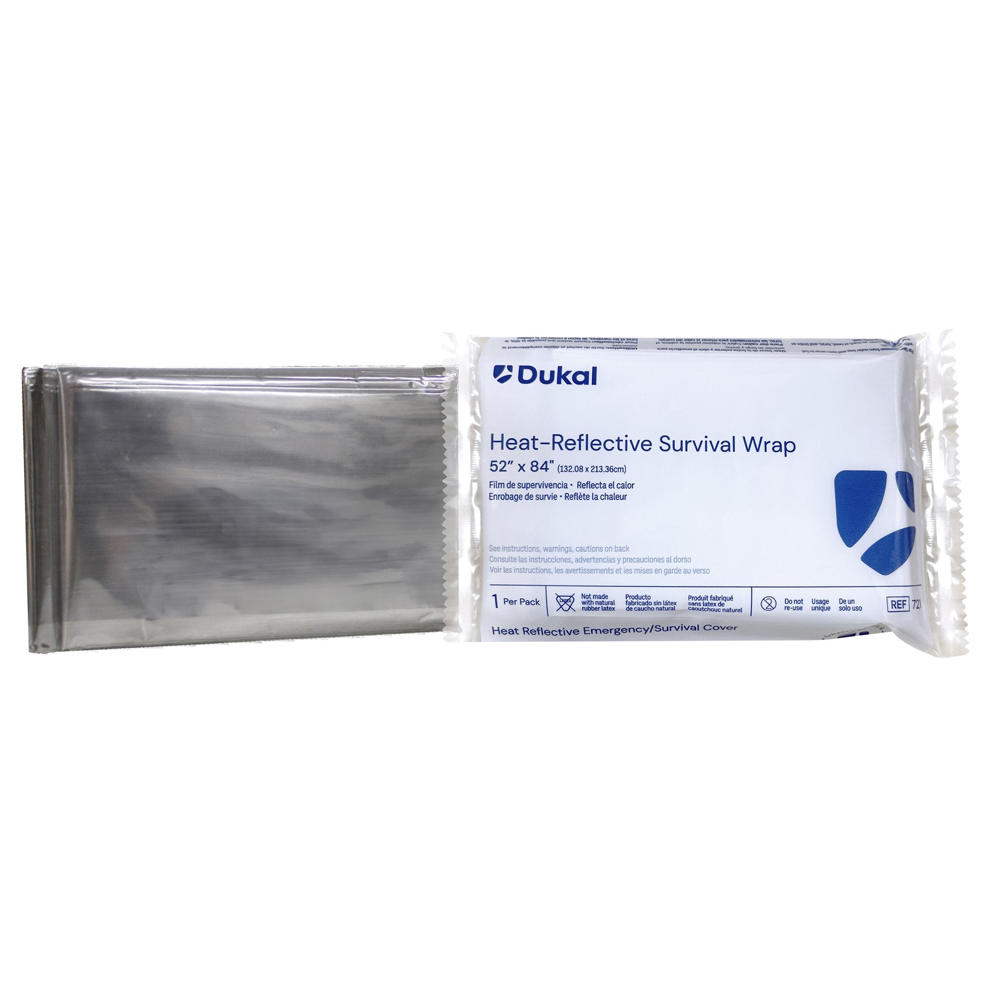 Dukal - Emergency Blanket Dukal 52 X 84 Inch Mylar [1/EA]
