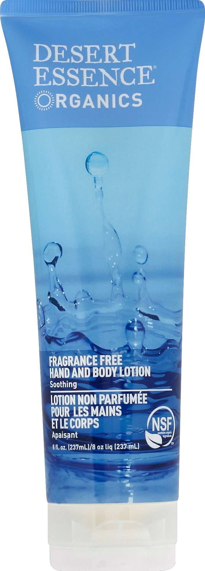 Desert Essence Hand and Body Lotion 8 oz - Case of 3