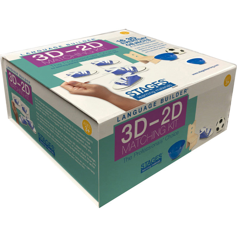 STAGES LEARNING MATERIALS - Language Builder® 3D-2D Matching Kit, Everyday Objects