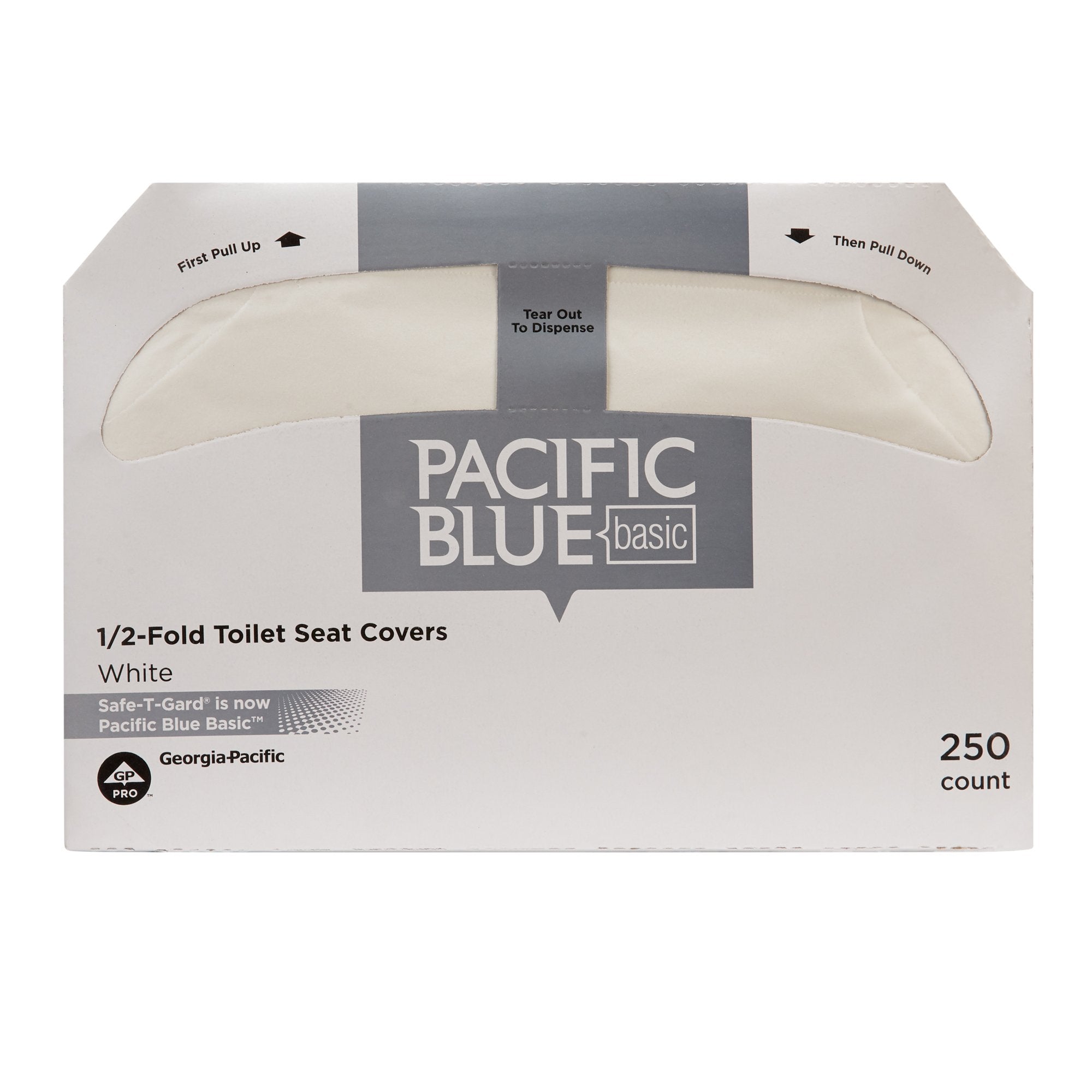 Georgia Pacific - Toilet Seat Cover Safe T Gard™ Half Fold 14-1/2 X 17 Inch [250/BX]