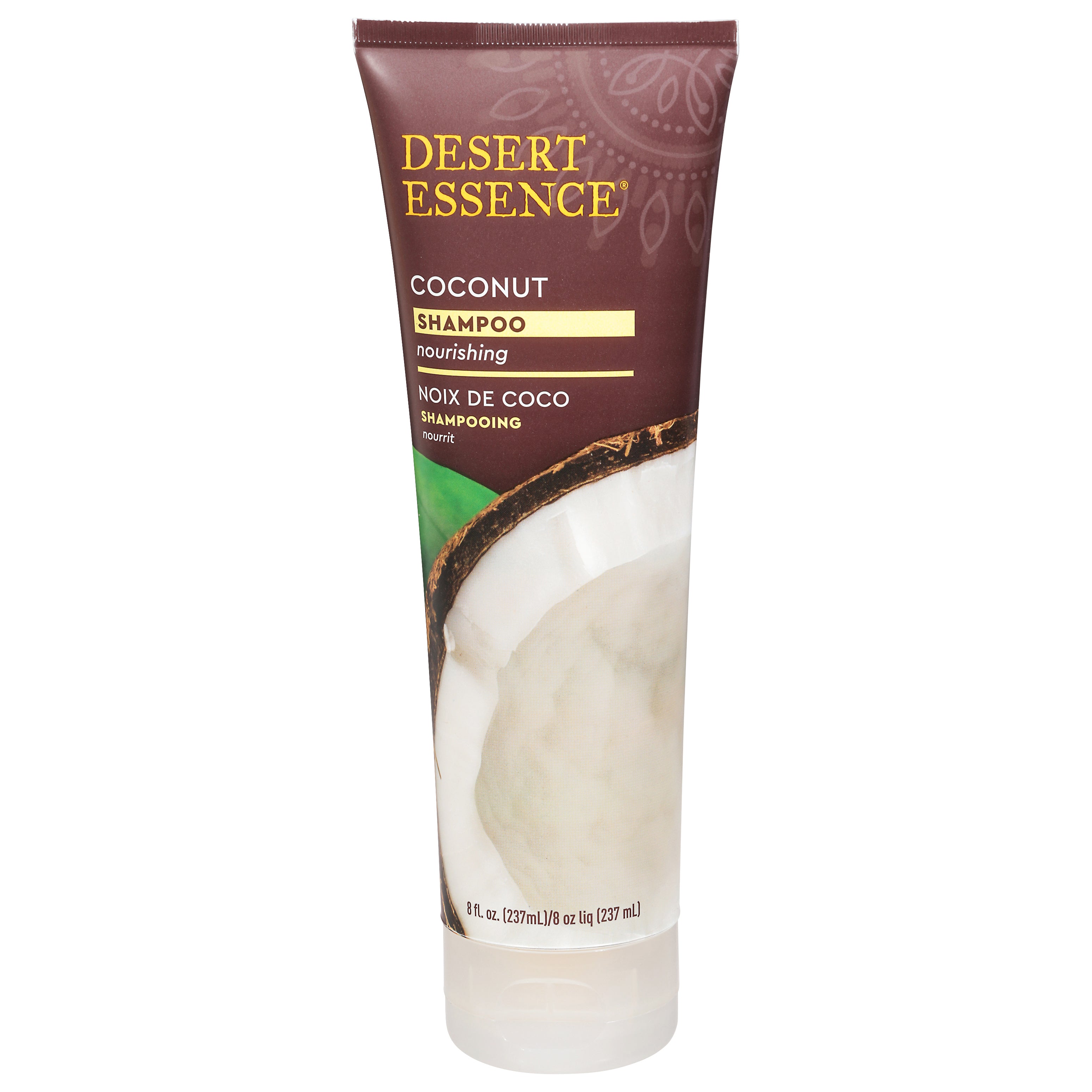 Desert Essence Coconut Shampoo 8 fl oz - Case of 3