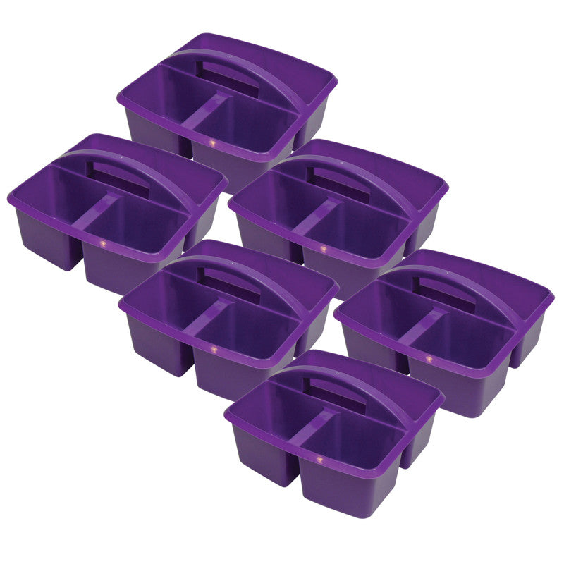 ROMANOFF - Small Utility Caddy, Purple, Pack of 6