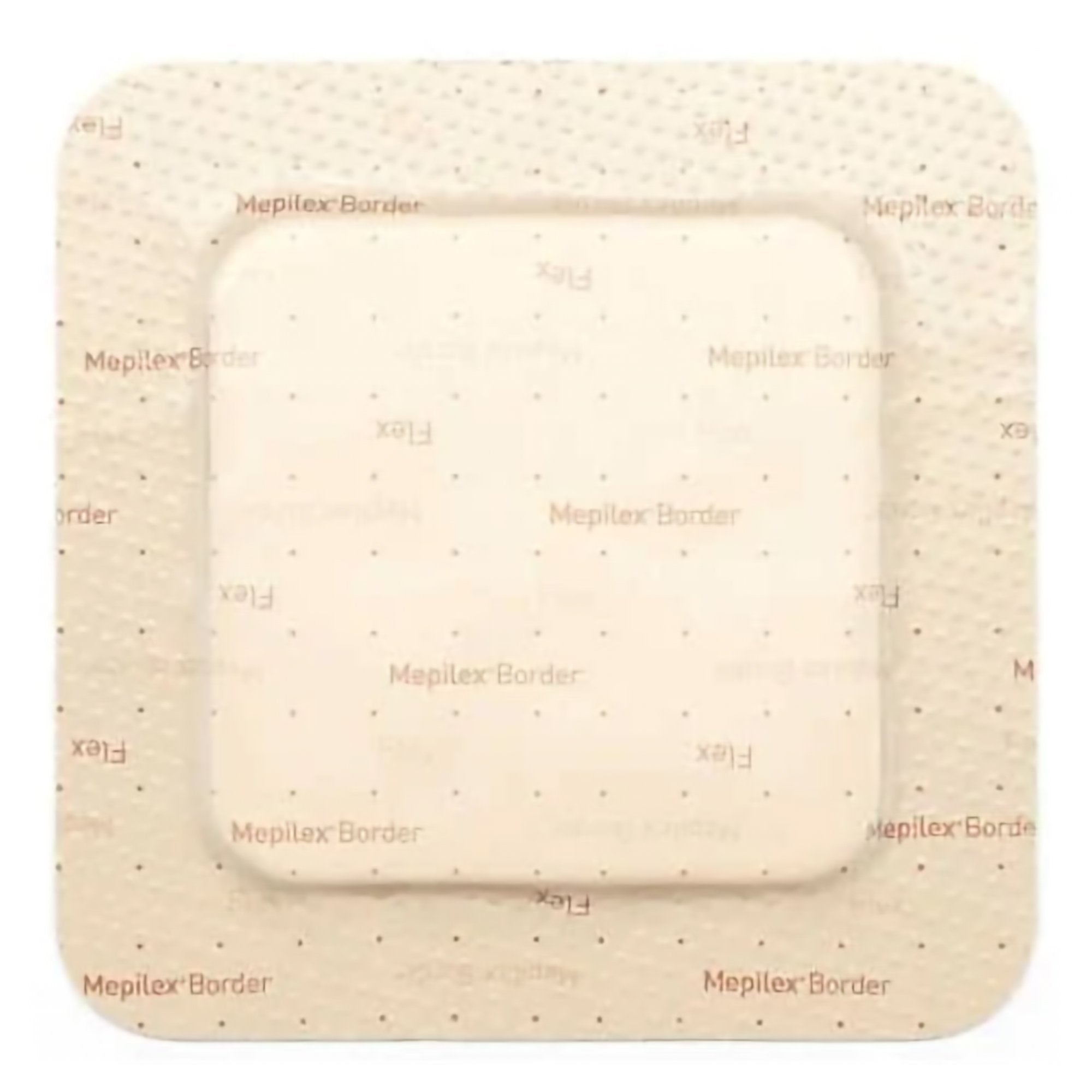 Molnlycke - Foam Dressing Mepilex® Border Flex 3 X 3 Inch With Border Film Backing Silicone Adhesive Square Sterile [5/BX]