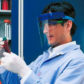 Fisher Scientific - Face Shield Splash Shield™ One Size Fits Most Full Length Disposable NonSterile [24/PK]