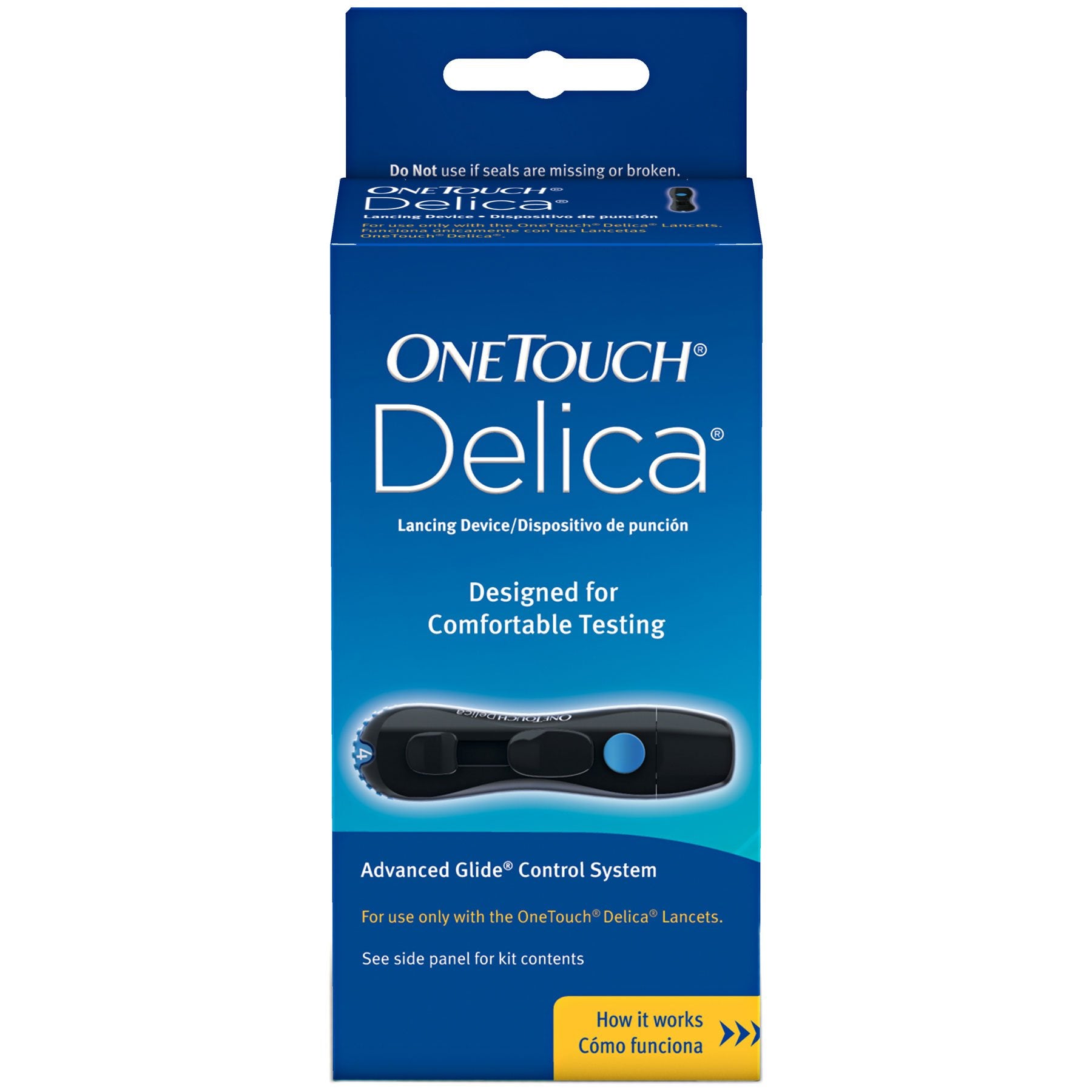 LifeScan - Lancing Device OneTouch® Push Button Activation Finger [1/BX]
