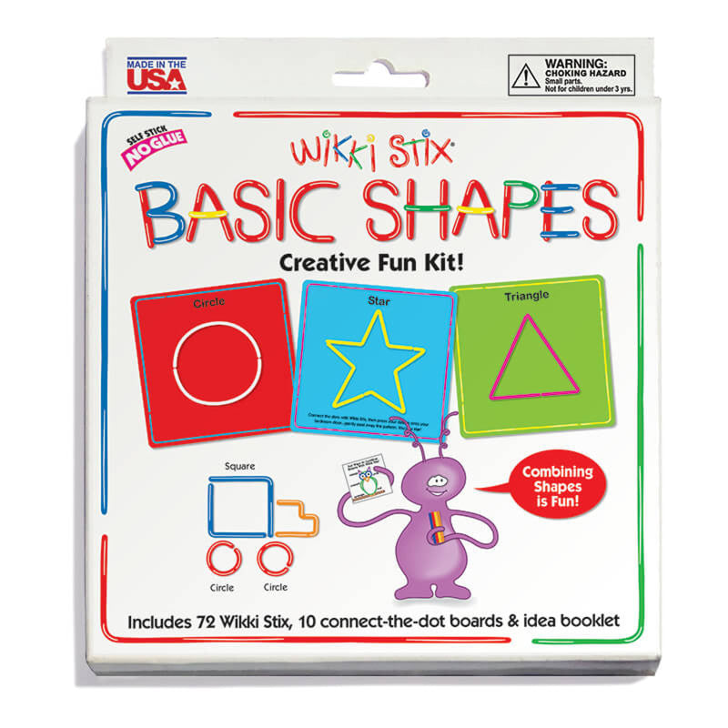 WIKKI STIX - Basic Shapes Cards Kit