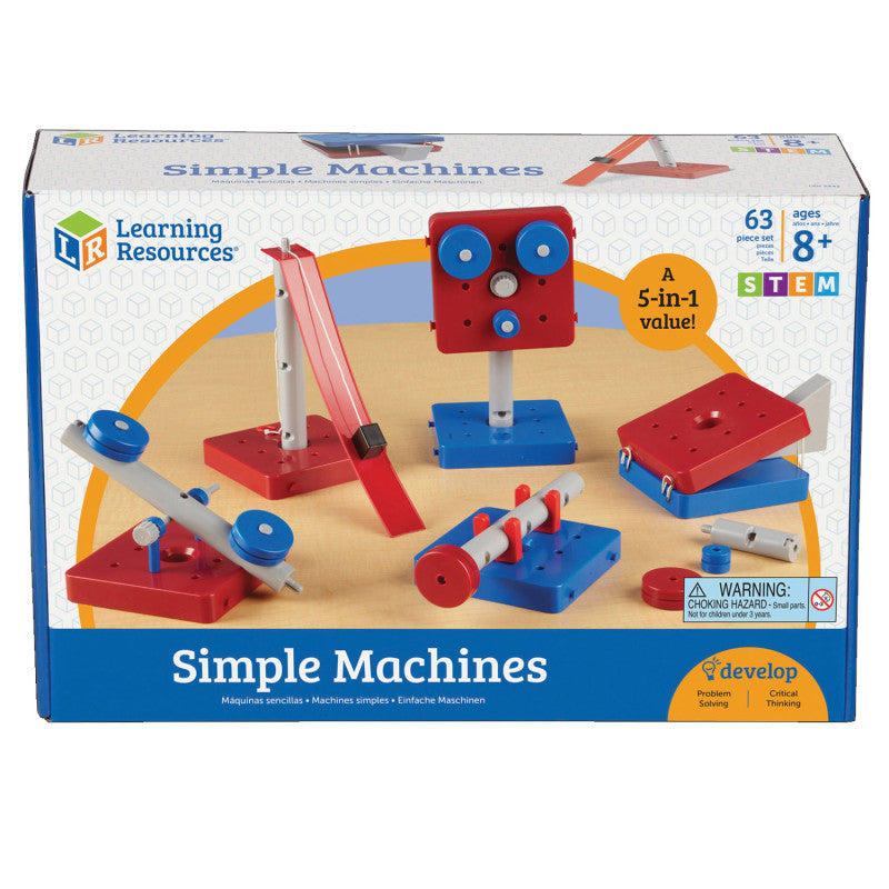 LEARNING RESOURCES - Simple Machines Set, Pack of 5