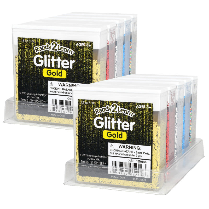READY 2 LEARN - Glitter - Primary - 5 Per Set - 2 Sets