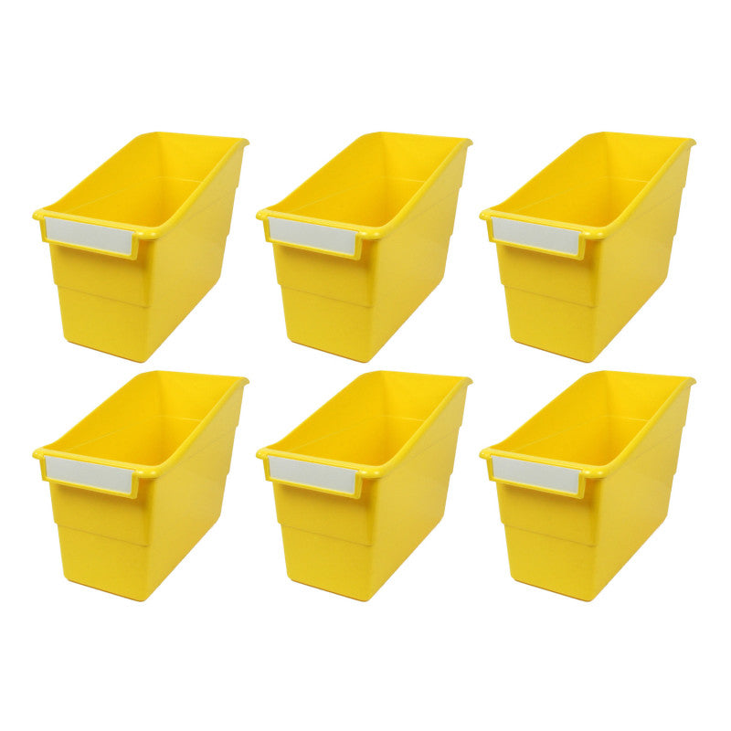 ROMANOFF - Tattle® Shelf File, Yellow, Pack of 6