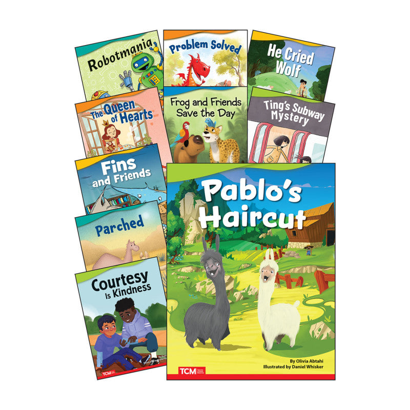 TEACHER CREATED MATERIALS - Literary Text Grade 2 Readers Set 1 10-Book Set