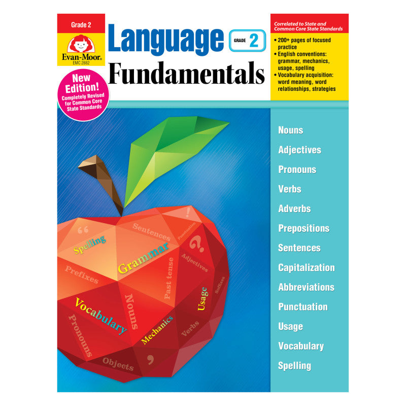 EVAN-MOOR - Language Fundamentals, Grade 2 - Teacher Reproducibles