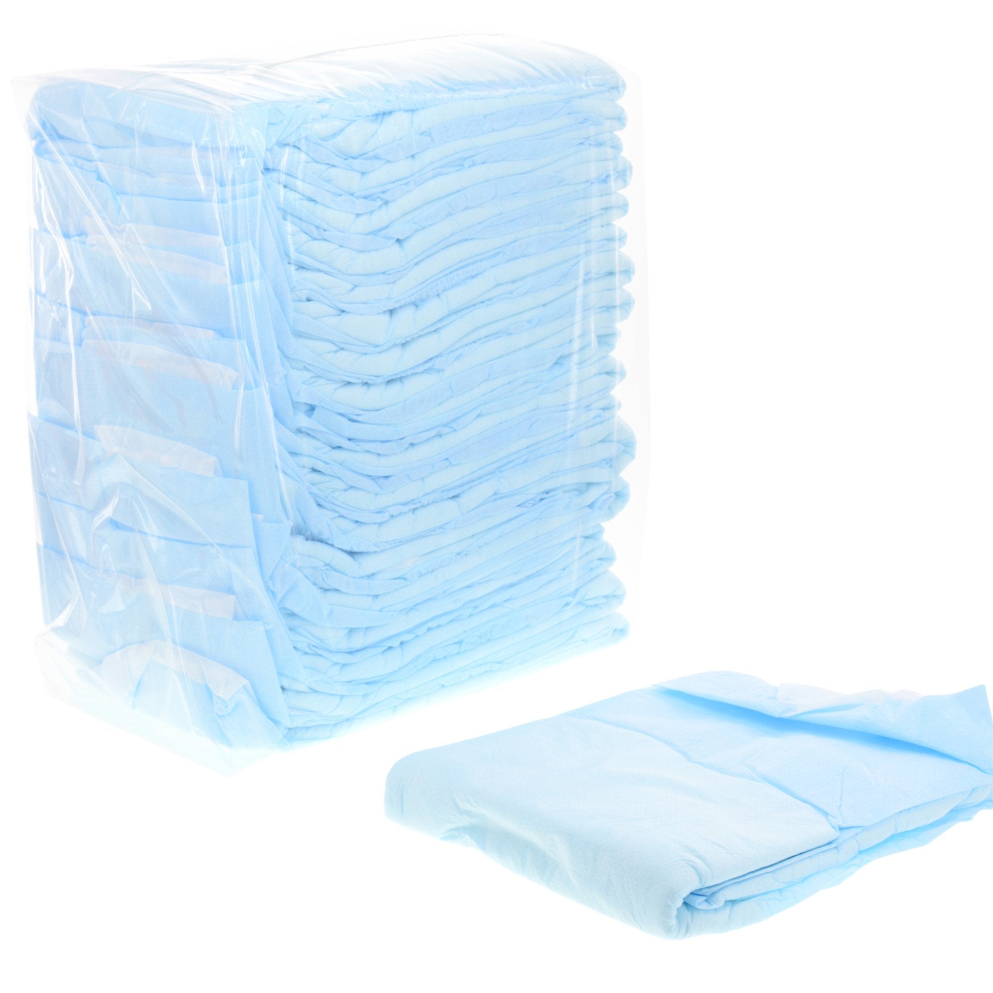 Cardinal - Unisex Adult Incontinence Brief Wings™ Basic Large Disposable Moderate Absorbency [18/BG] (997962_BG)