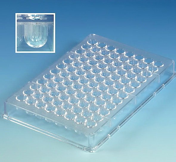 Globe Scientific - 96-Well Microplate U Shaped Bottom NonSterile [50/CS]
