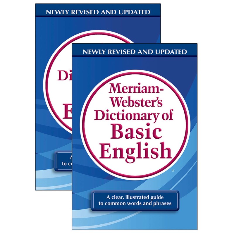 MERRIAM-WEBSTER - Dictionary of Basic English, Pack of 2