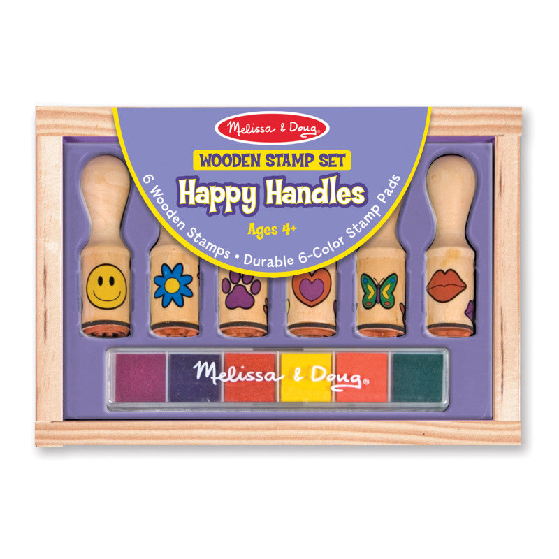 MELISSA & DOUG - Happy Handle Stamp Set