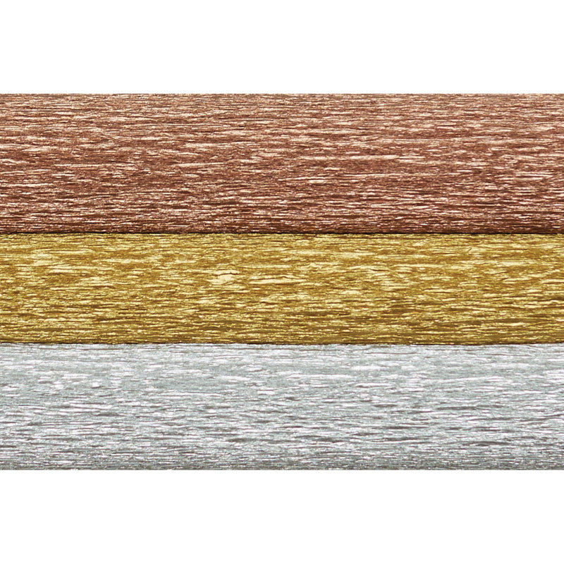 LIA GRIFFITH - Extra Fine Crepe Paper, Metallic Assortment, 10.7 sq. ft