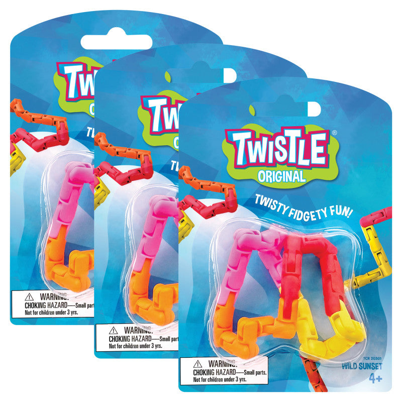 TEACHER CREATED RESOURCES - Twistle Original, Wild Sunset, Pack of 3
