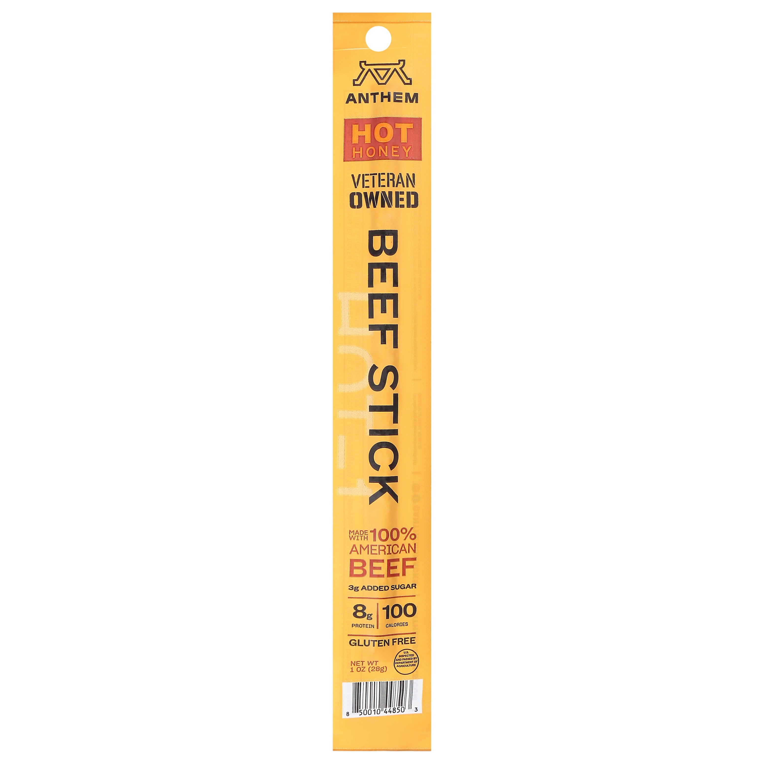 Anthem Hot Honey Beef Stick 1 oz - Case of 24