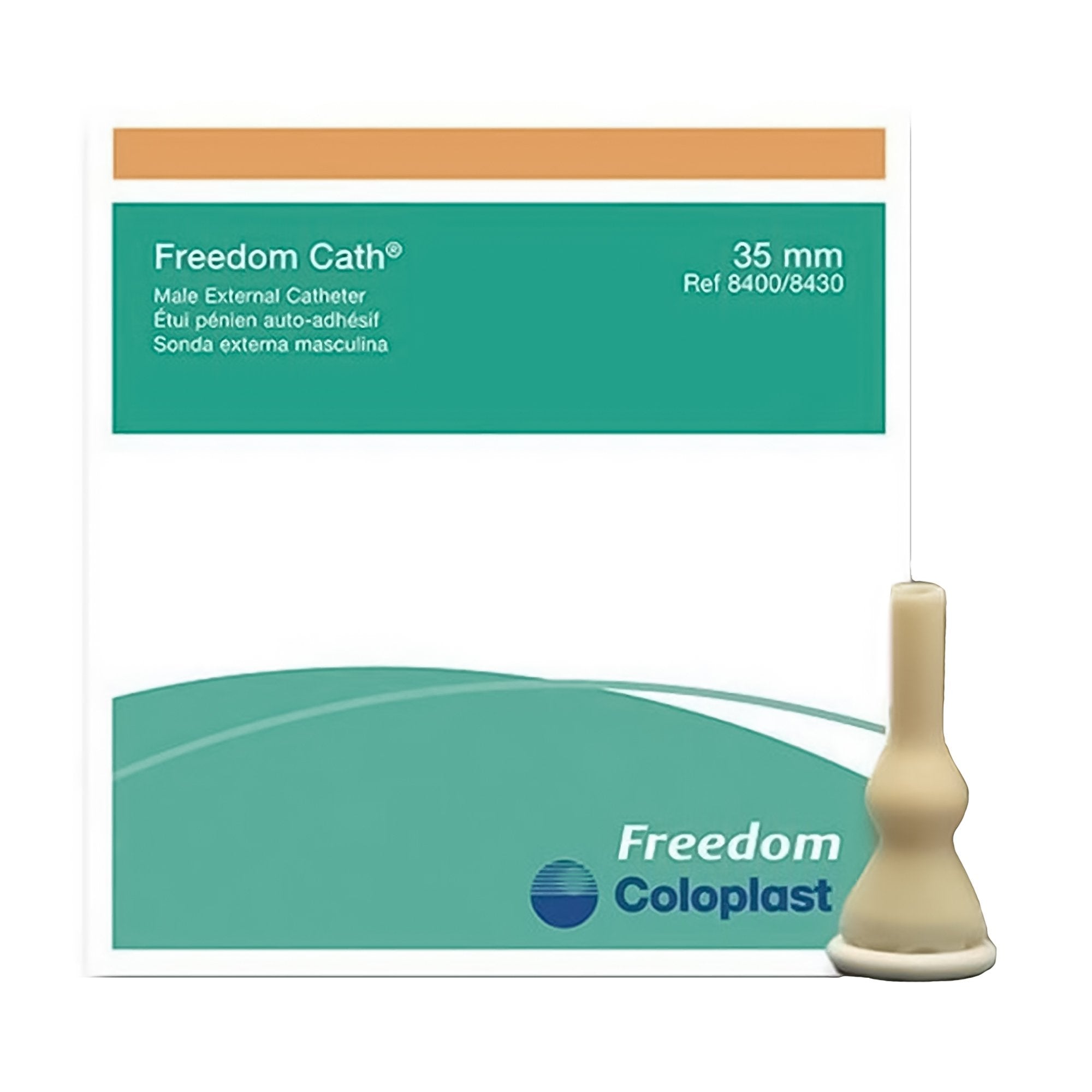 Coloplast - Male External Catheter Freedom Cath® Self-Adhesive Seal Latex Large [100/BX]