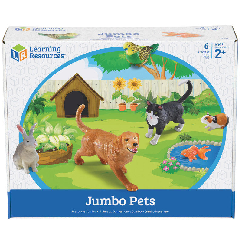 LEARNING RESOURCES - Jumbo Pets, Set of 6