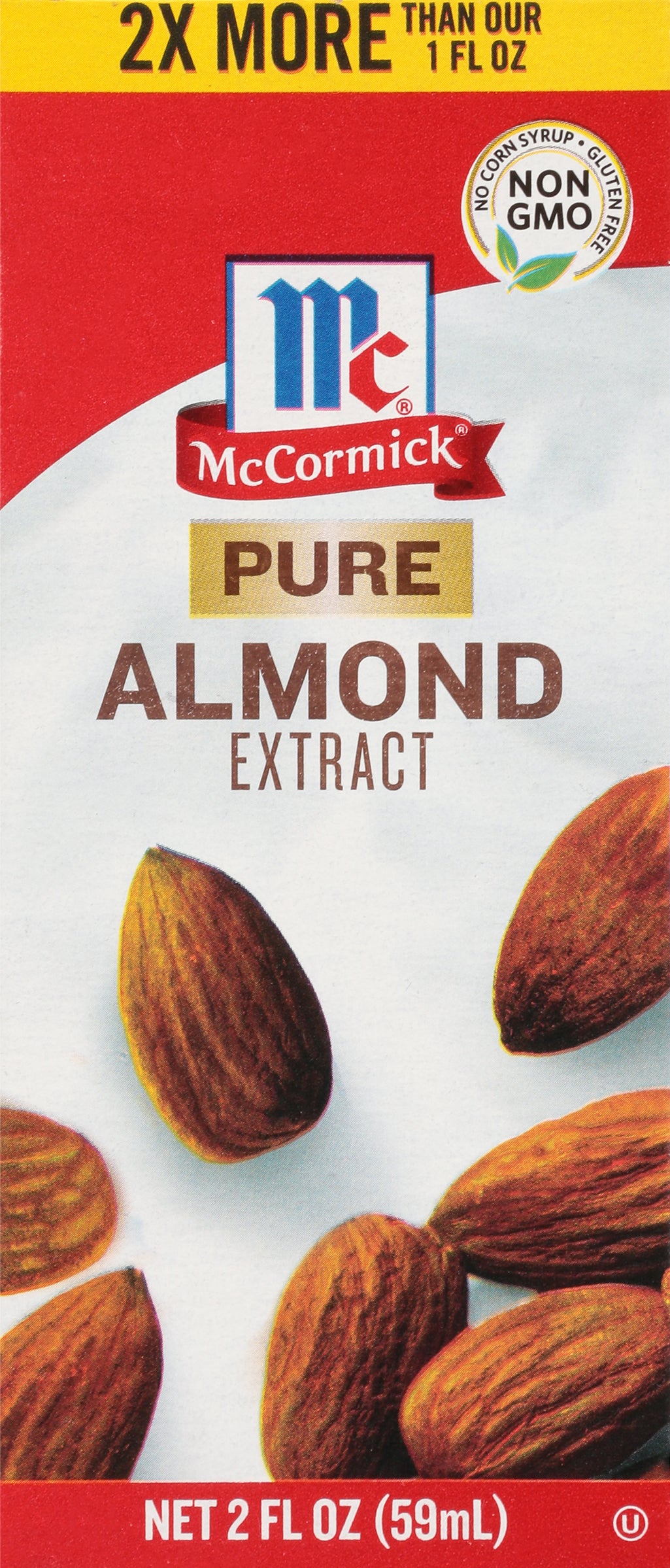 McCormick Pure Almond Extract 2 fl oz - Case of 6