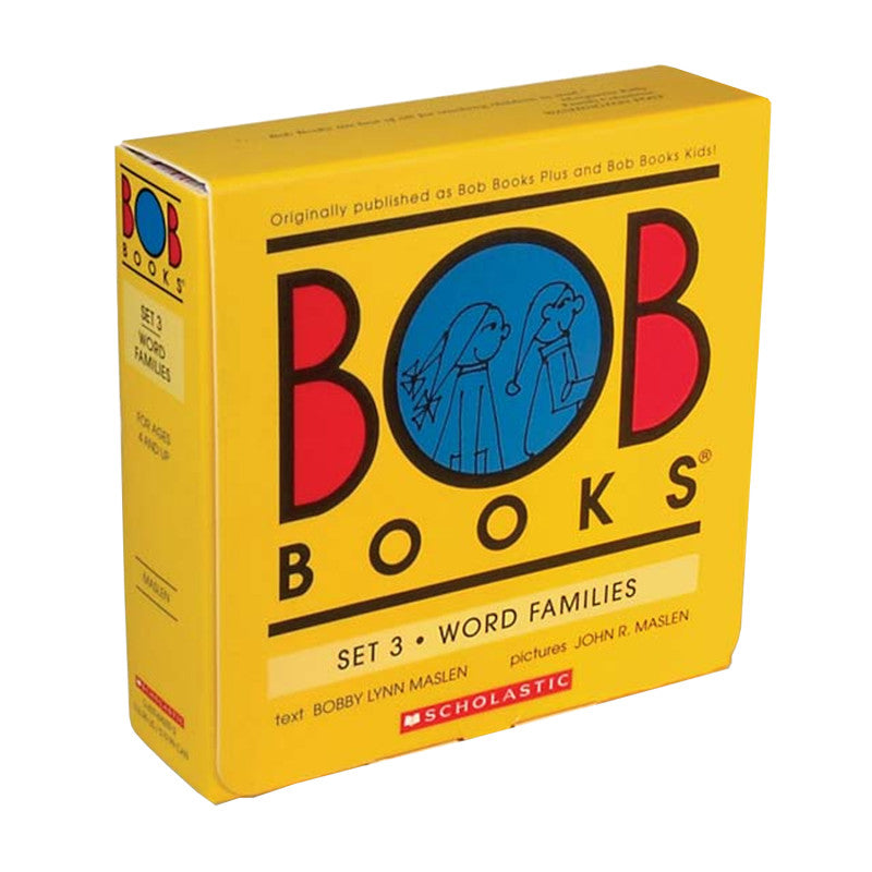 SCHOLASTIC - Bob Books Word Families Book, Set 3, Set of 10